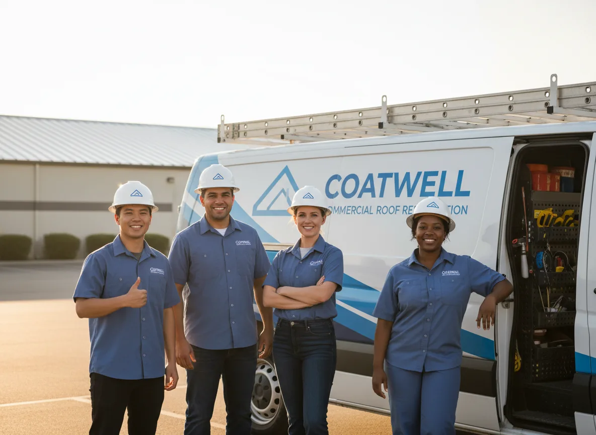 Commercial roof coating company in Brantwood, WI